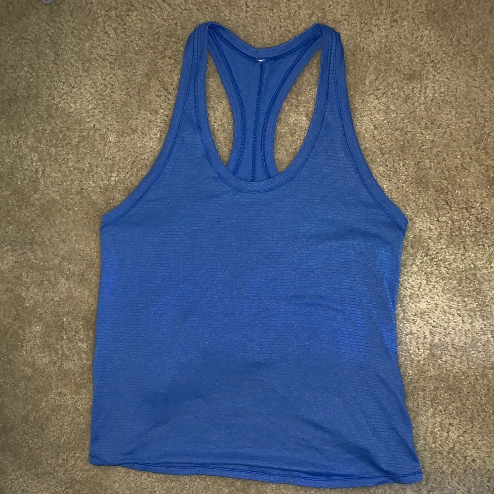 Lululemon tie in back tank top